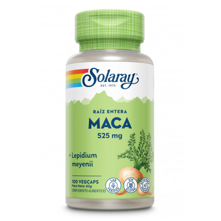 Comprar MACA 525 MG 100 CAP SOLARAY online - Farmacia Coliseum