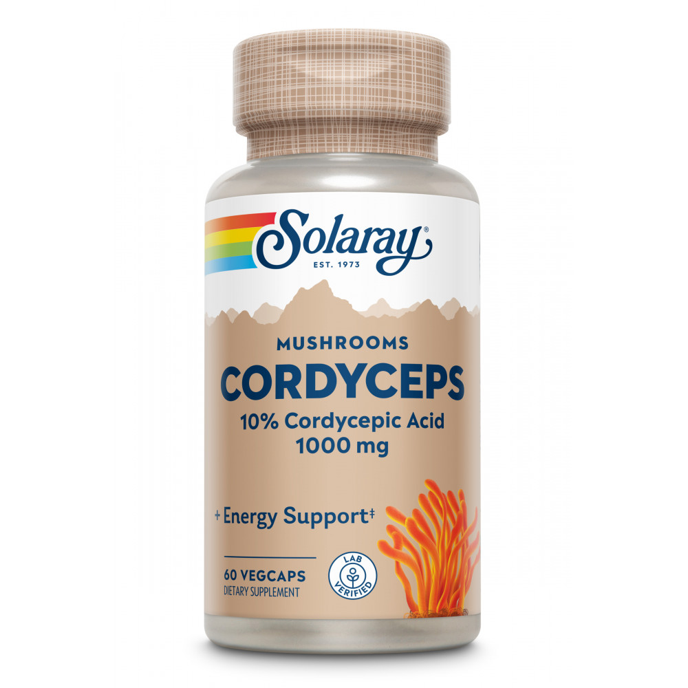 Comprar online CORDYCEPS 500 MG 60 CAP SOLARAY - Farmacia Coliseum