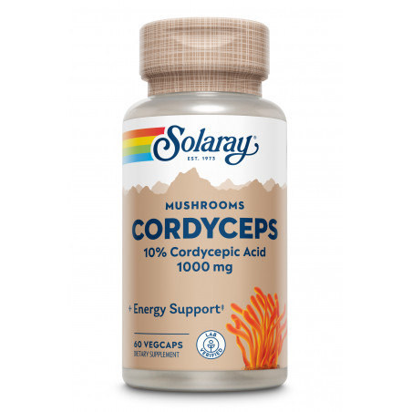 Comprar online CORDYCEPS 500 MG 60 CAP SOLARAY - Farmacia Coliseum