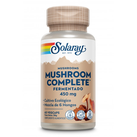 Comprar MUSHROOM COMPLETE (REISHI SHITAKE MAITAKE) 60 CAP SOLARAY