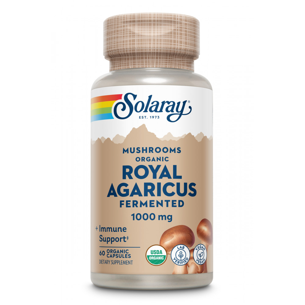 Comprar online ROYAL AGARICUS 500MG 60 CAP VEG SOLARAY - Coliseum