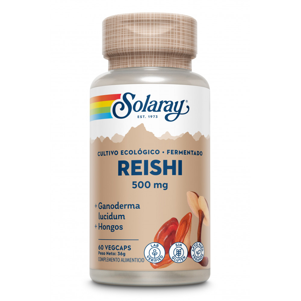 Comprar REISHI 500MG 60 CAP VEG SOLARAY online - Farmacia Coliseum