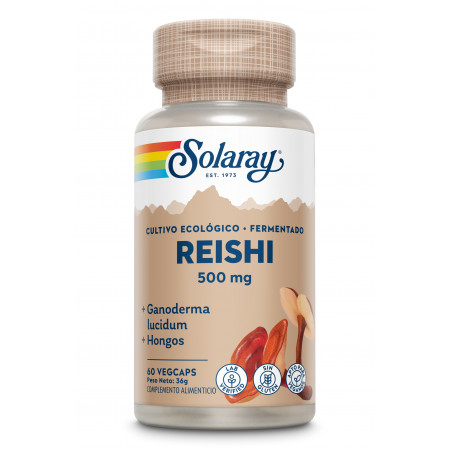 Comprar REISHI 500MG 60 CAP VEG SOLARAY online - Farmacia Coliseum
