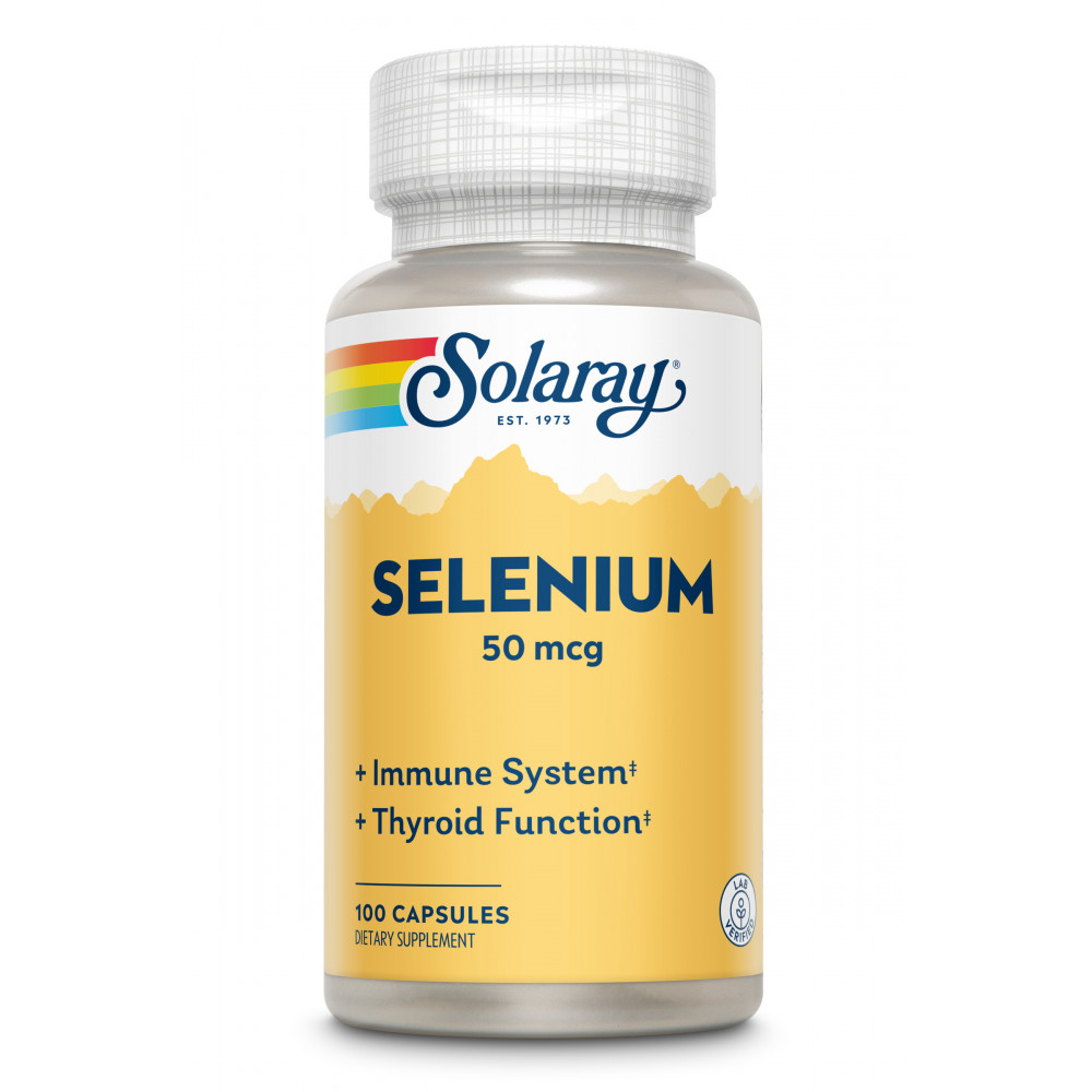 Comprar online SELENIUM 50 MCG 100 CAP SOLARAY - Farmacia Coliseum