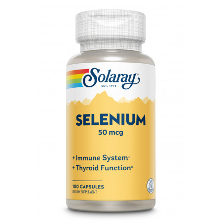 Comprar online SELENIUM 50 MCG 100 CAP SOLARAY - Farmacia Coliseum