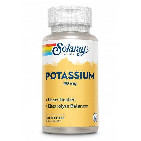 Comprar online POTASIO CITRATO 99 MG 60 CAP VEG SOLARAY - Coliseum