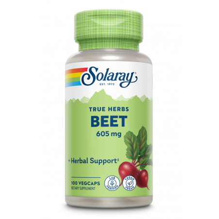 Comprar online BEET ROOT (REMOLACHA) 100 VEGCAPS SOLARAY - Coliseum
