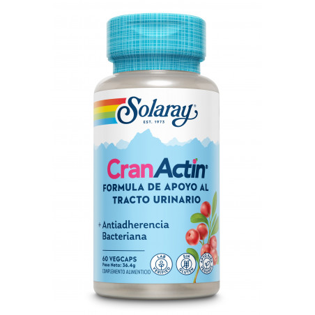 Comprar CRANACTIN 60 CAP SOLARAY online - Farmacia Coliseum