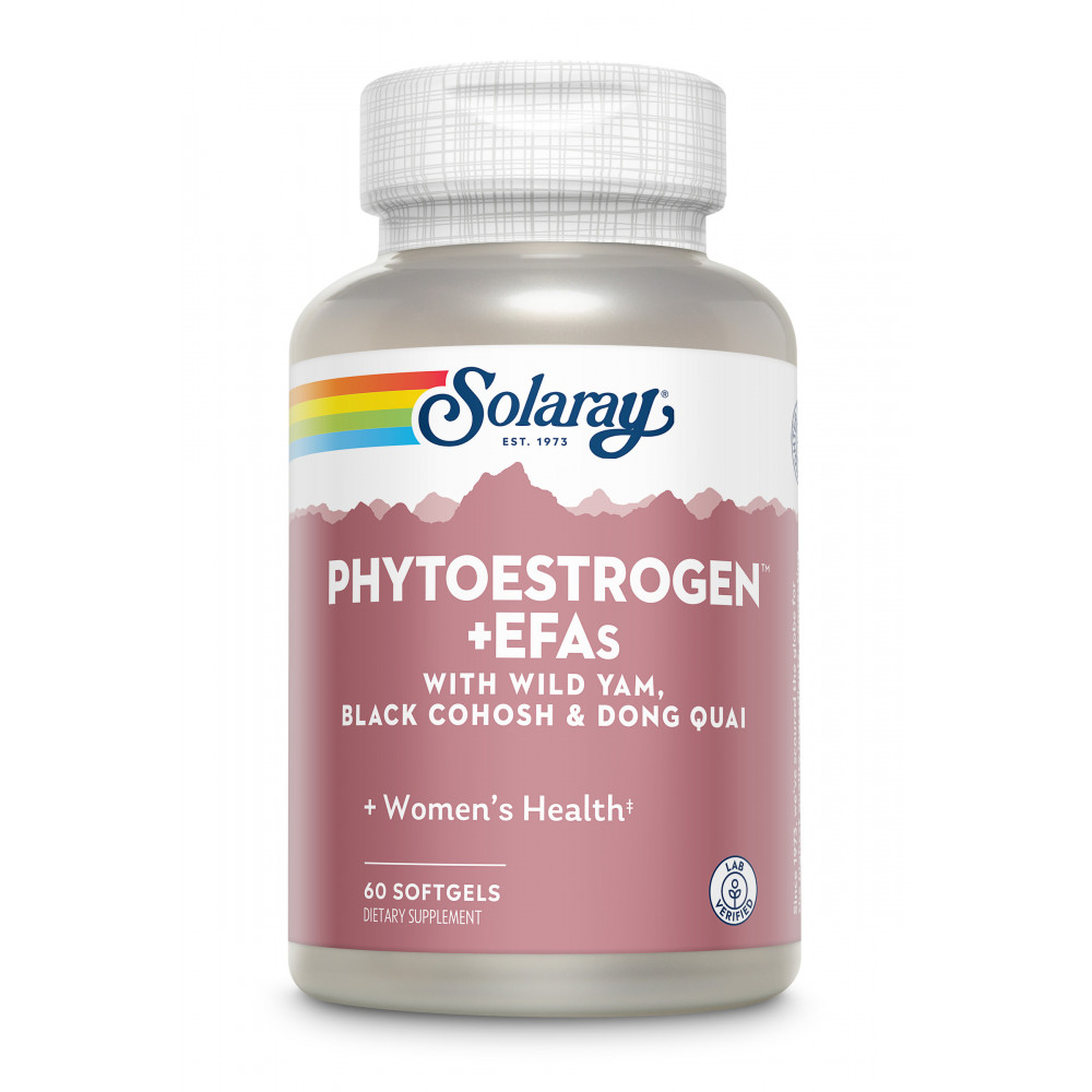 Comprar PHYTOESTROGEN PLUS EFA 60 PERLAS SOLARAY online - Coliseum