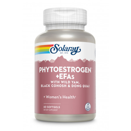 Comprar PHYTOESTROGEN PLUS EFA 60 PERLAS SOLARAY online - Coliseum
