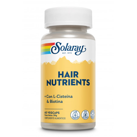 Comprar online HAIR NUTRIENTS 60 CAP SOLARAY - Farmacia Coliseum