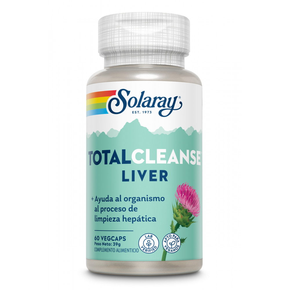 Comprar TOTAL CLEANSE LIVER 60 CAP SOLARAY online - Farmacia Coliseum