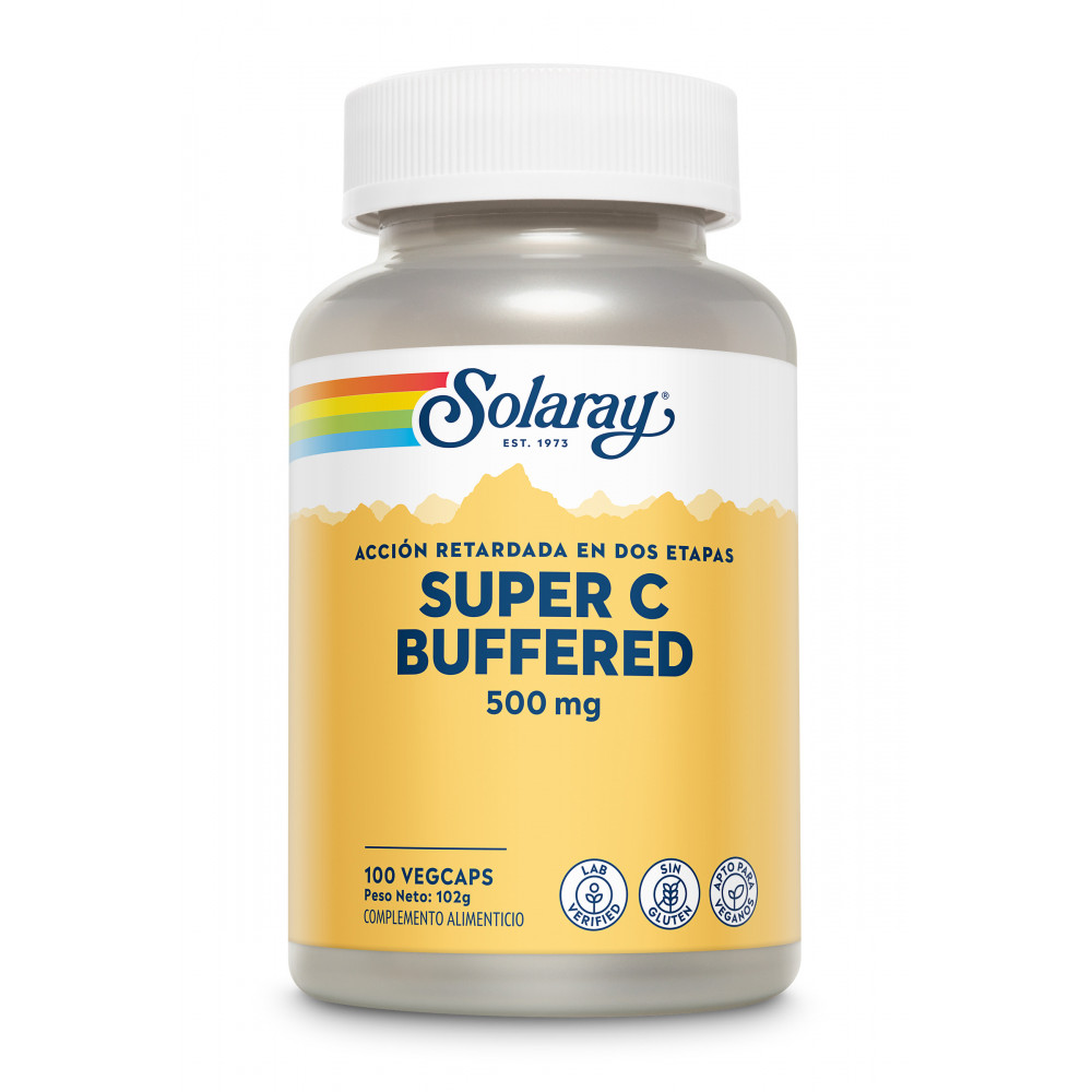 Comprar online SUPER C BUFFERED 100 CAP SOLARAY - Farmacia Coliseum