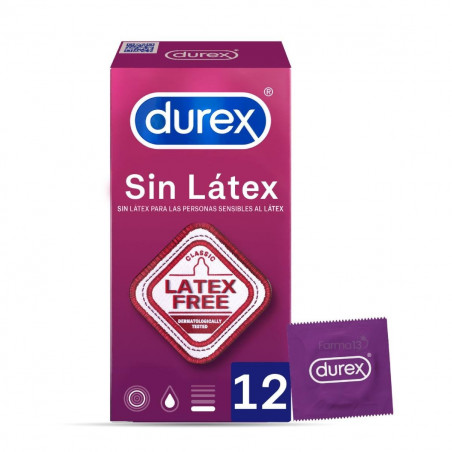 Comprar PRESERVATIVOS SIN LATEX 12 UNIDADES DUREX online - Coliseum