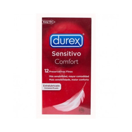 Comprar PRESERVATIVOS SENSITIVO SUAVE 12 UNIDADES DUREX online