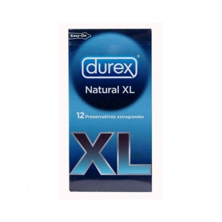 Comprar PRESERVATIVOS NATURAL XL 12 UNIDADES DUREX online - Coliseum