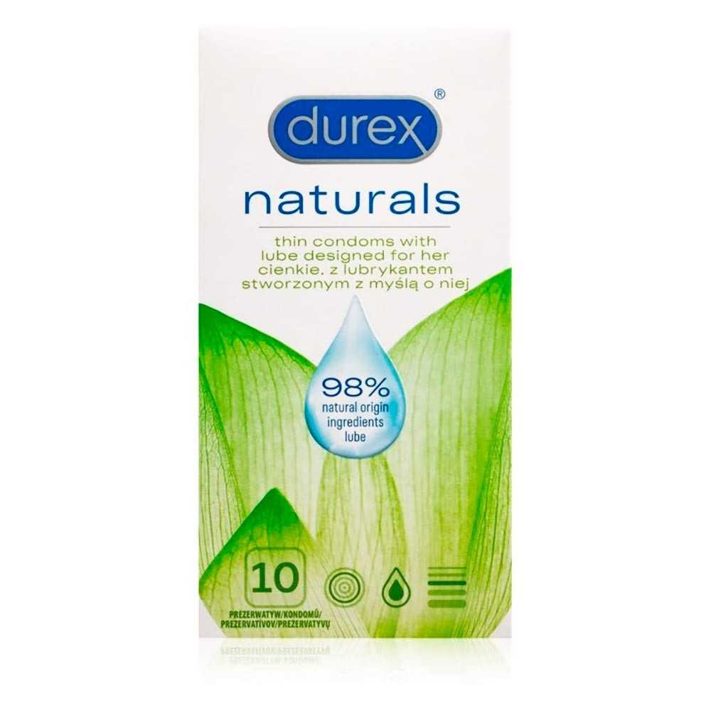 Comprar online PRESERVATIVOS NATURAL 10 UNIDADES DUREX - Coliseum