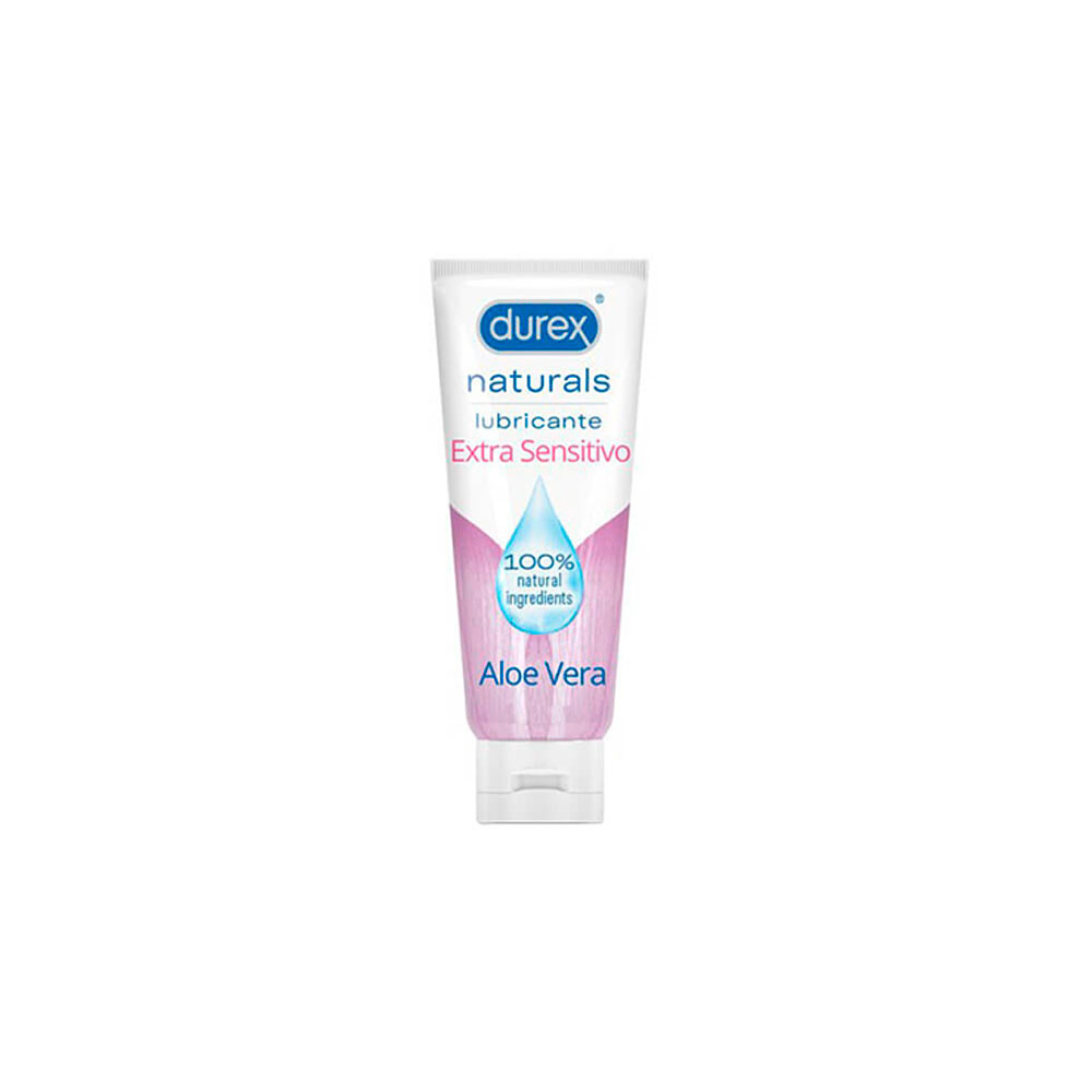 LUBRICANTE NATURAL INTIMO GEL EXTRA SENSITIVO ALOE VERA SUAVE DUREX