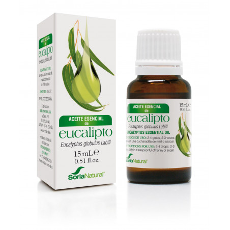 Comprar online EUCALIPTUS ACEITE ESENCIAL 15 CC. SORIA NATURAL