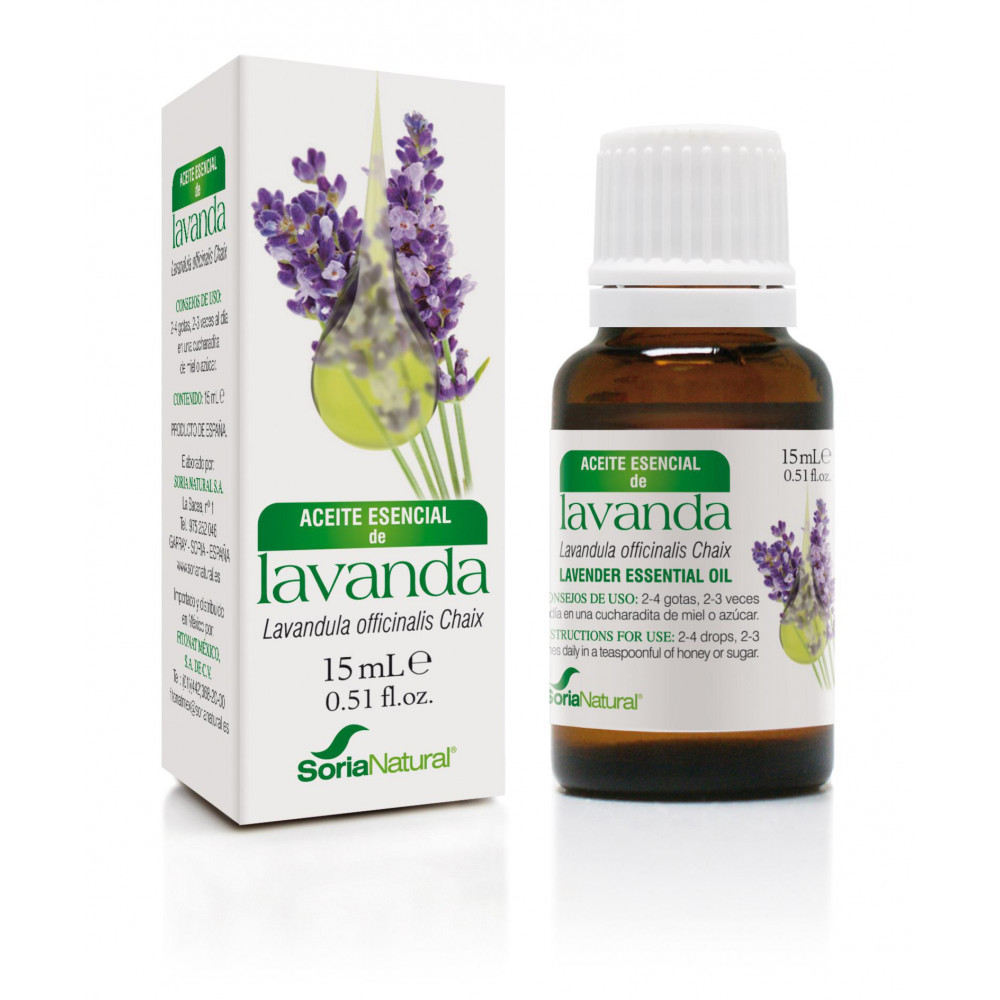 Comprar LAVANDA ACEITE ESENCIAL 15 ML SORIA NATURAL online - Coliseum