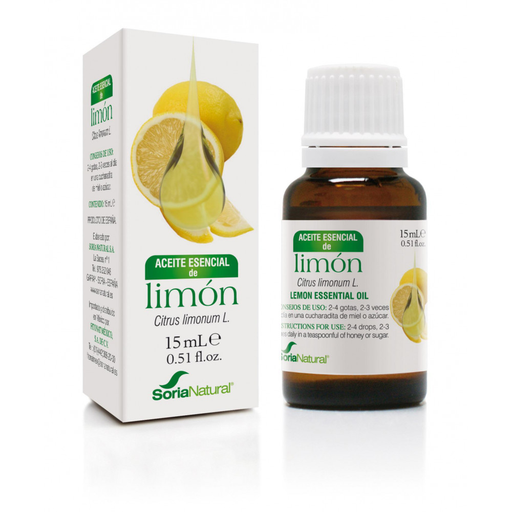 Comprar online LIMON ACEITE ESENCIAL 15 CC . SORIA NATURAL - Coliseum