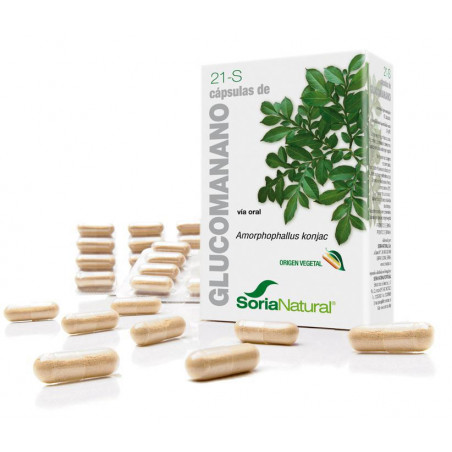 Comprar GLUCOMANANO 21-S 60 CAP. SORIA NATURAL online - Coliseum