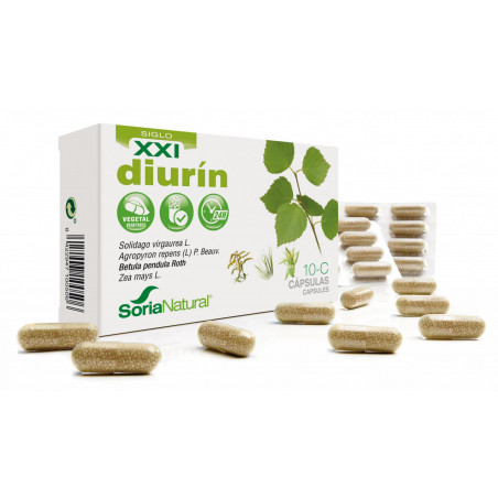 Comprar DIURIN 10-C XXI 30 CAP LIBERACION PROLONGADA SORIA NATURAL