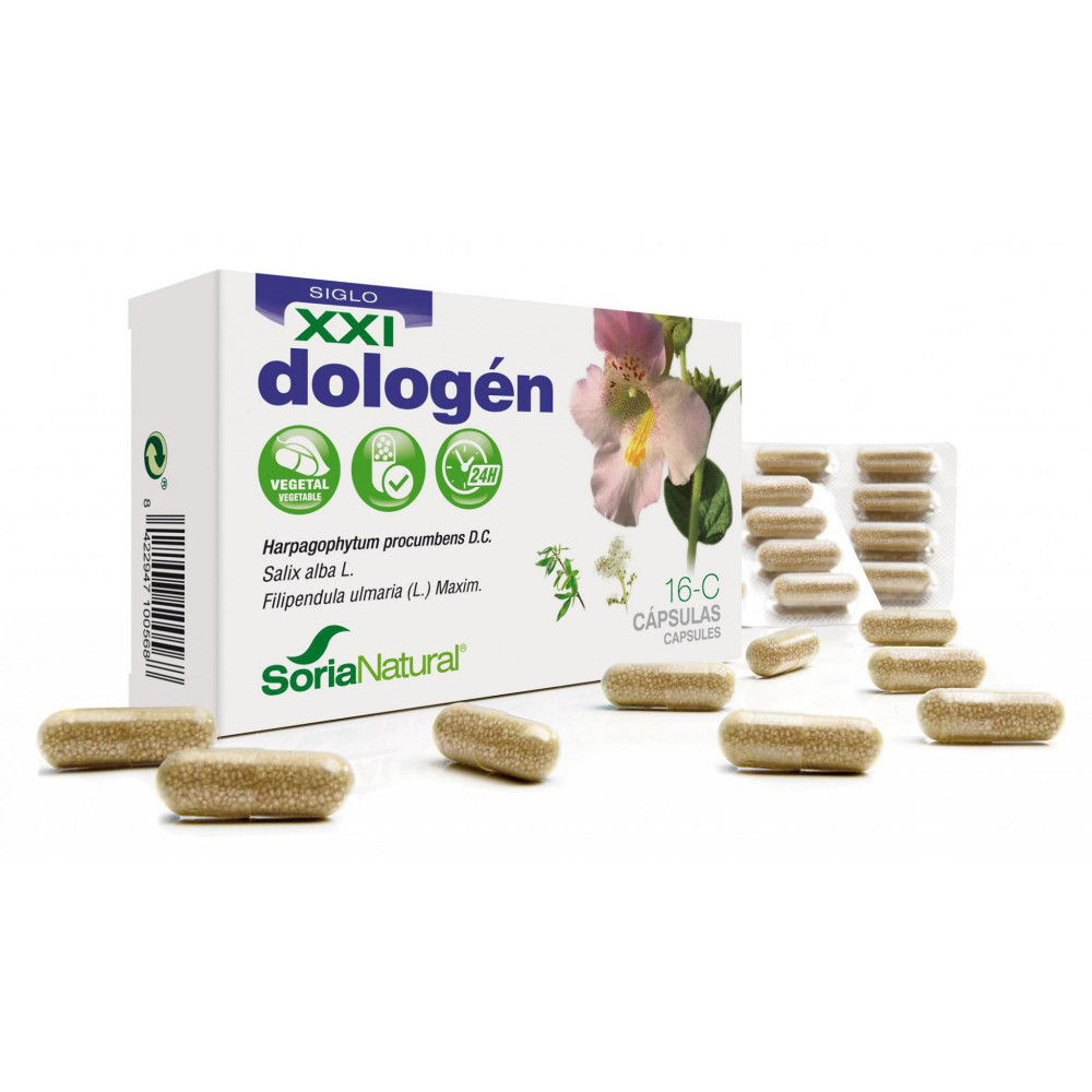 Comprar DOLOGEN 16-C XXI 30 CAP LIBERACION PROLONGADA SORIA NATURAL