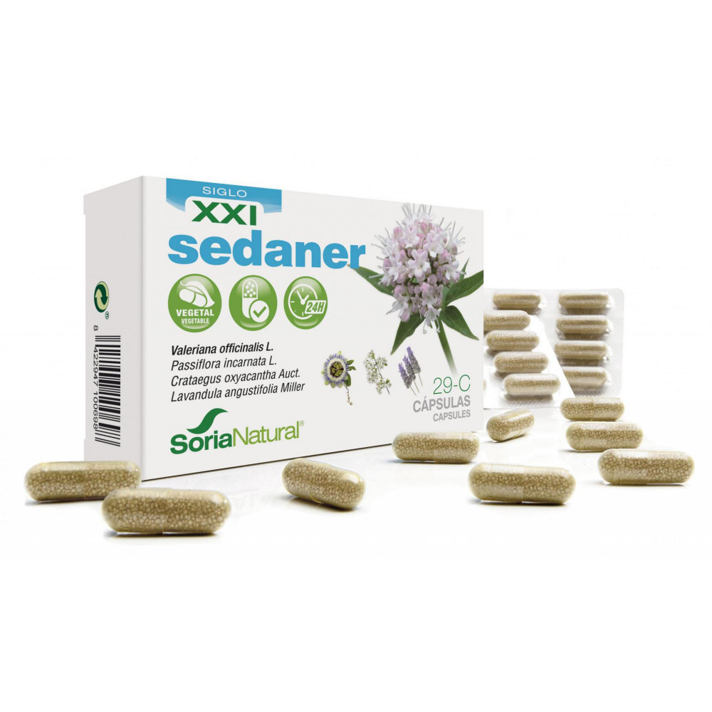 Comprar SEDANER 29-C XXI 30 CAP LIBERACION PROLONGADA SORIA NATURAL