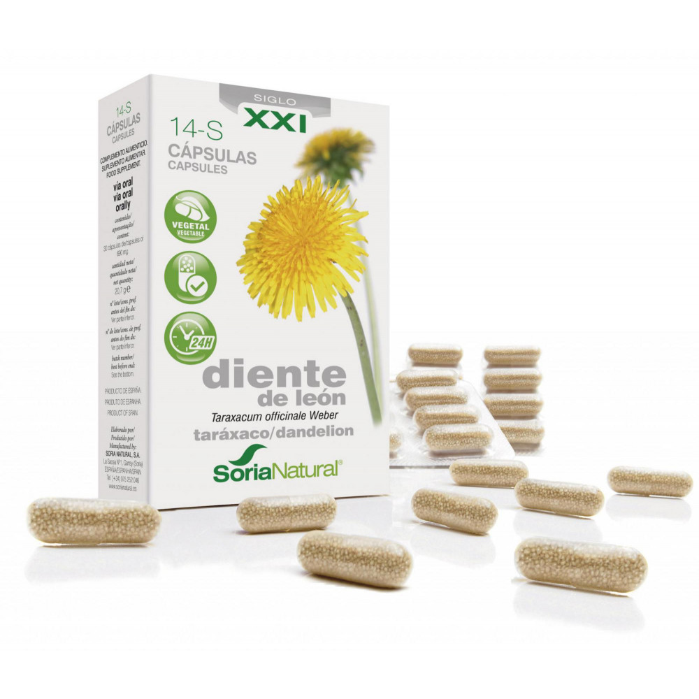 DIENTE DE LEON 14-S XXI 30 CAP LIBERACCION PROLONGADA SORIA NATURAL