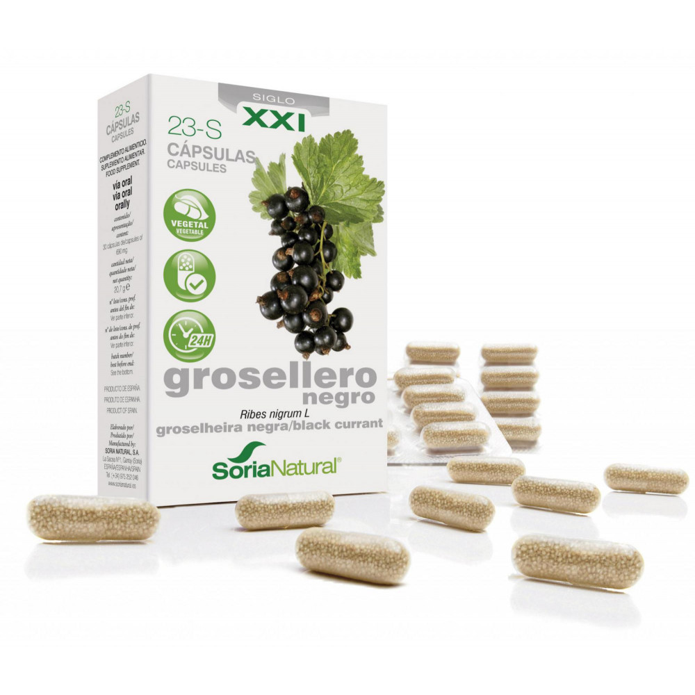 GROSELLERO NEGRO 23-S XXI 30 CAP LIBERACION PROLONGADA SORIA NATURAL