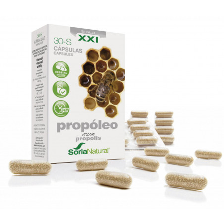 Comprar PROPOLEO 30-S XXI 30 CAP LIBERACION RETARDADA SORIA NATURAL