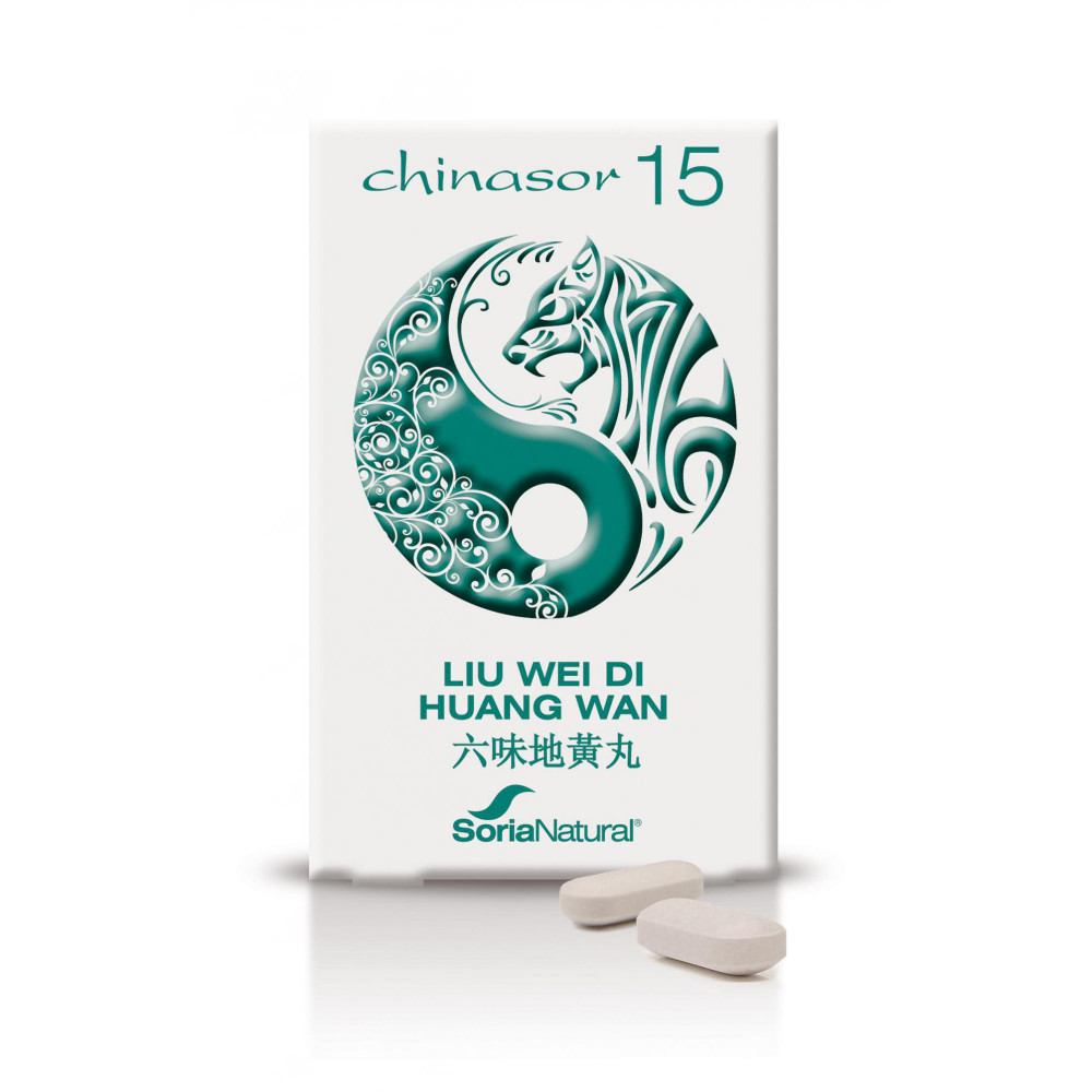 Comprar online CHINASOR 15 LIU WEI DI HUANG WAN 30 COMP SORIA NATURAL