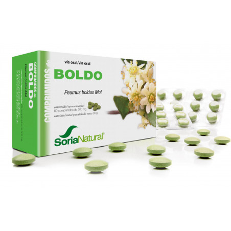 Comprar BOLDO 60 COMP. SORIA NATURAL online - Farmacia Coliseum