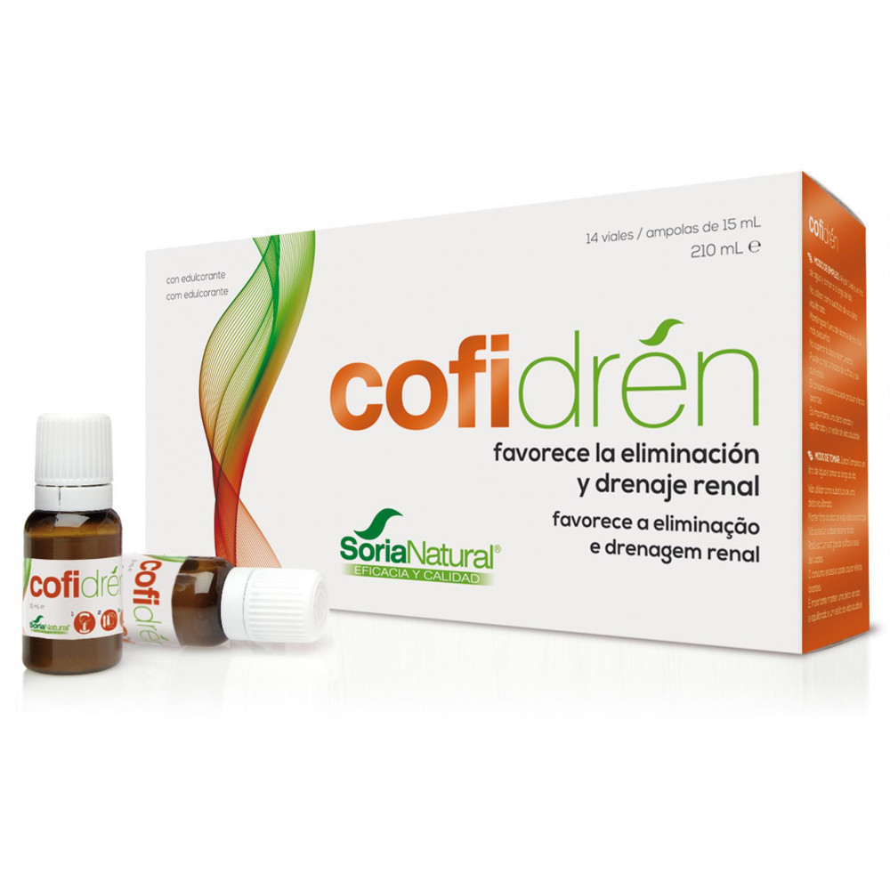Comprar COFIDREN DOBLE ACCION (CAFE VERDE) 15 VIALES SORIA NATURAL
