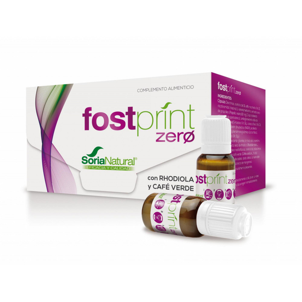 Comprar online FOST PRINT ZERO 15 VIALES SORIA NATURAL - Farmacia Coliseum