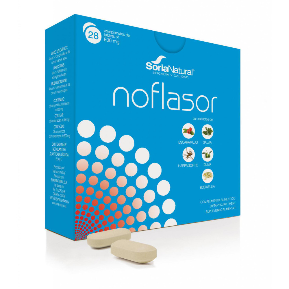 Comprar online NOFLASOR 28 COMP SORIA NATURAL - Farmacia Coliseum
