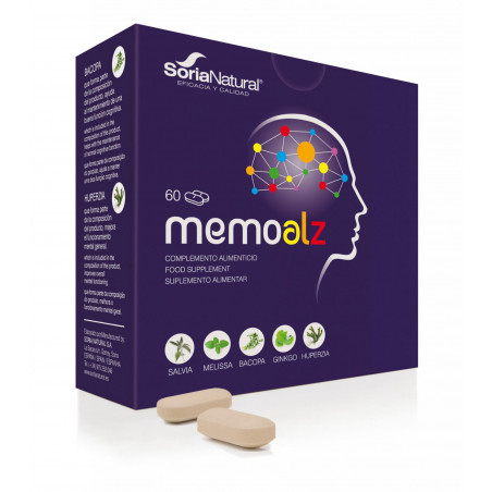 Comprar online MEMOALZ 60 COMP SORIA NATURAL