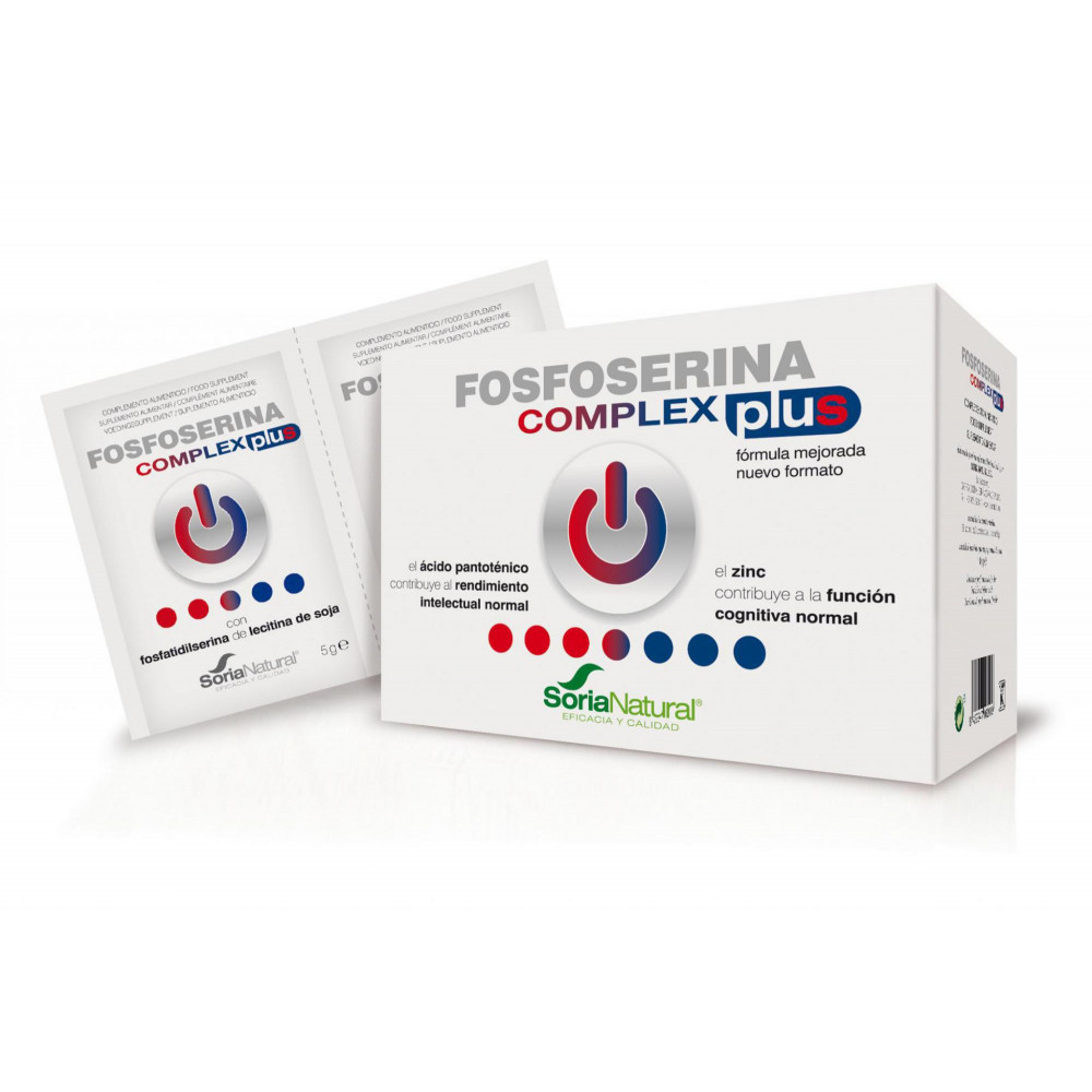 Comprar online FOSFOSERINA COMPLEX PLUS 28 SOBRES SORIA NATURAL