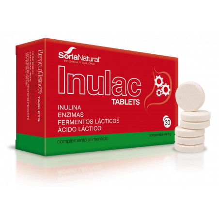 Comprar INULAC TABLETS 30 COMP .SORIA NATURAL online - Coliseum
