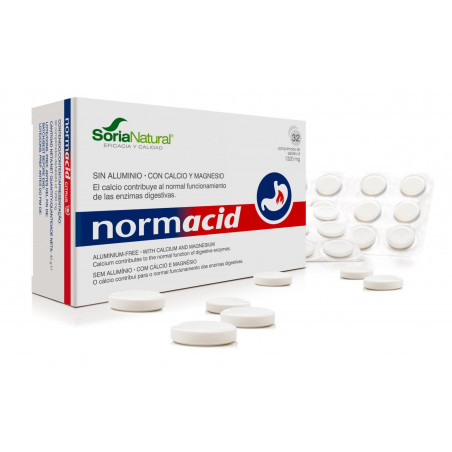 Comprar NORMACID CITRUS 32 COMP MASTICABLES SORIA NATURAL online