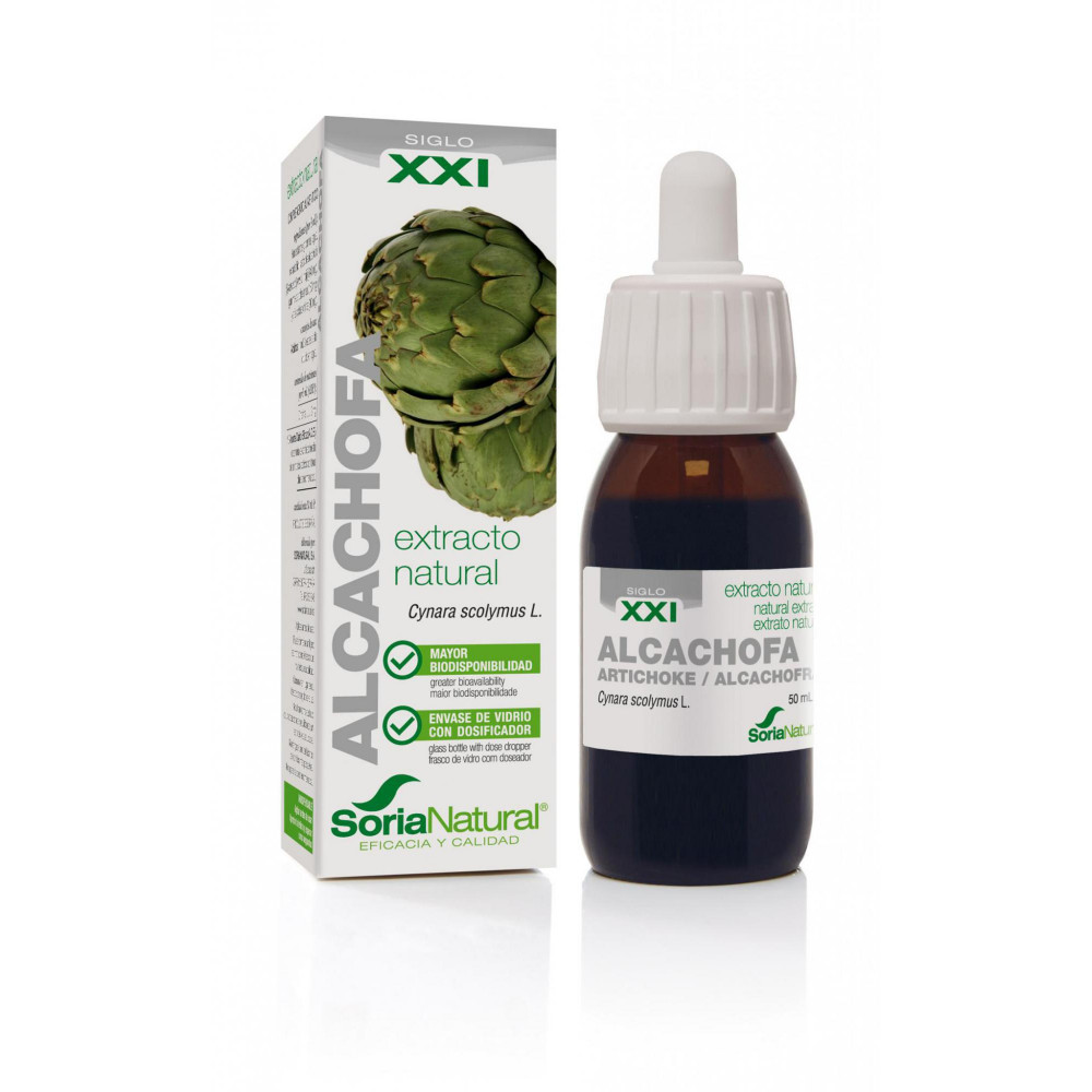 Comprar ALCACHOFERA EXTRACTO 50 CC. SORIA NATURAL online - Coliseum