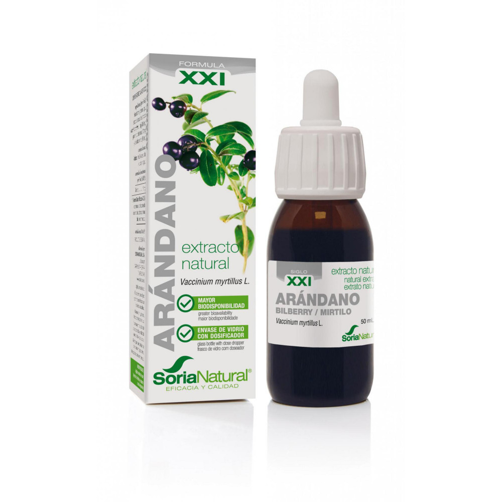 Comprar online ARANDANO EXTRACTO 50 CC. SORIA NATURAL - Coliseum