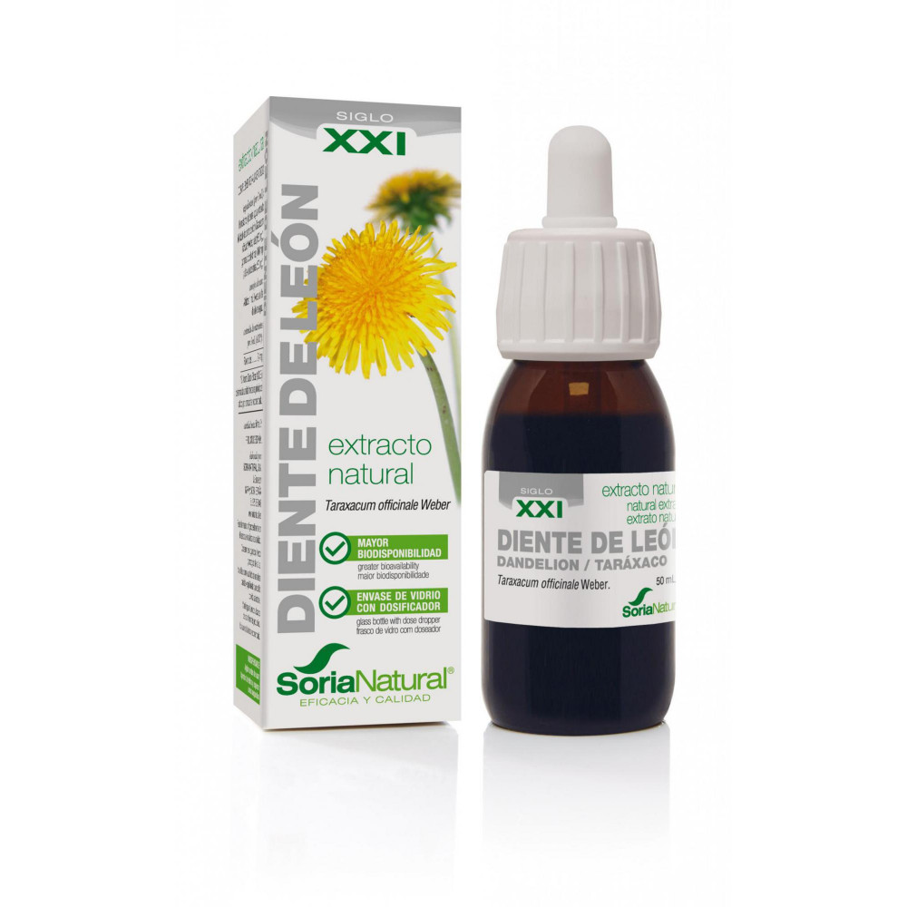 Comprar DIENTE DE LEON EXTRACTO S. XXI 50 CC. SORIA NATURAL online