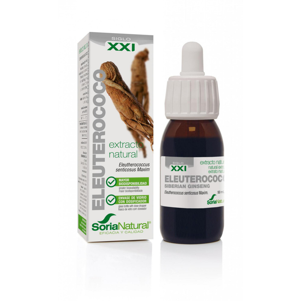 Comprar ELEUTEROCOCO EXTRACTO 50 CC. SORIA NATURAL online - Coliseum