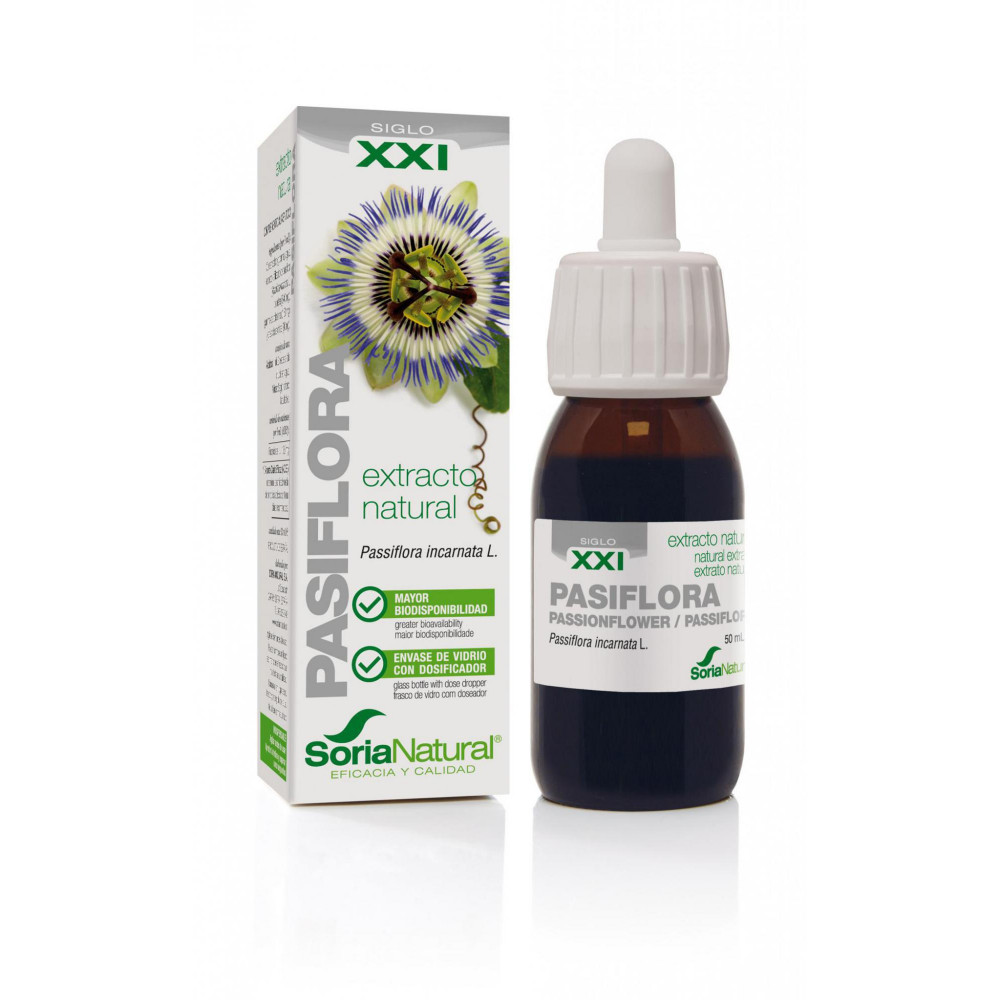 Comprar PASIFLORA EXTRACTO 50 CC. SORIA NATURAL online - Coliseum
