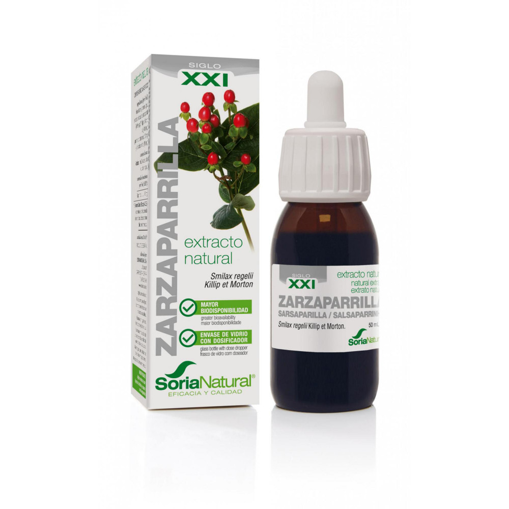 Comprar online ZARZAPARRILLA EXTRACTO 50 CC. SORIA NATURAL - Coliseum