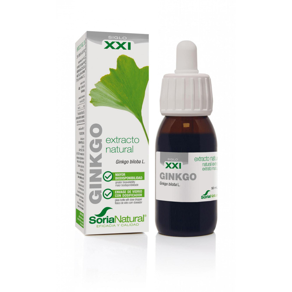 Comprar online GINKGO BILOBA EXTRACTO 50 CC. SORIA NATURAL - Coliseum