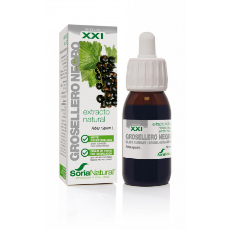Comprar GROSELLERO NEGRO EXTRACTO 50 CC. SORIA NATURAL online