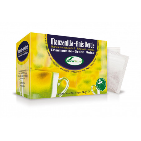 Comprar online MANZANILLA ANIS 20 SOBRES.INF. SORIA NATURAL